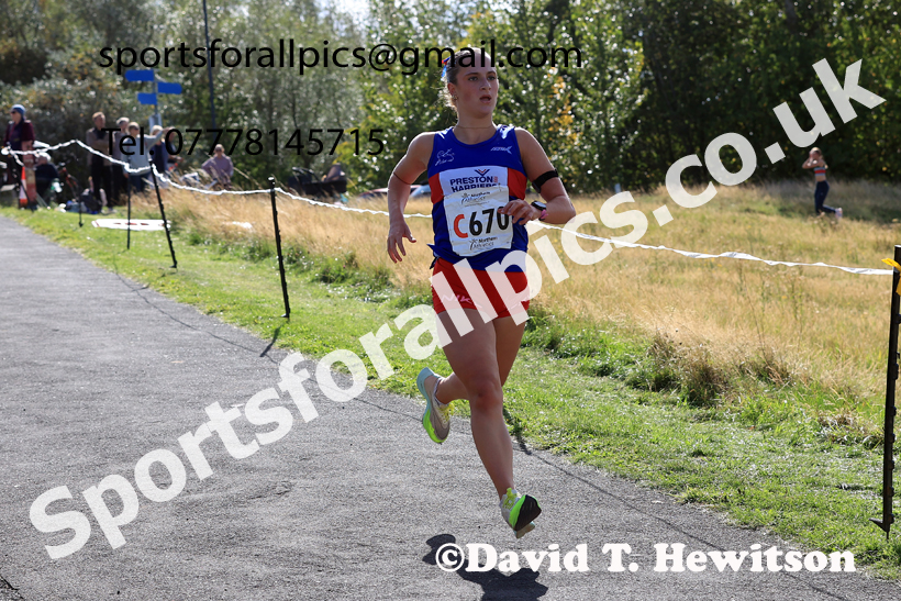 Womens Under-18s, 2026 Northern Mens 6 and Womens 4 Stage and Youngsters Relays, Silksworth, Sunderland. Photo: David T. Hewitson/Sports for All Pics